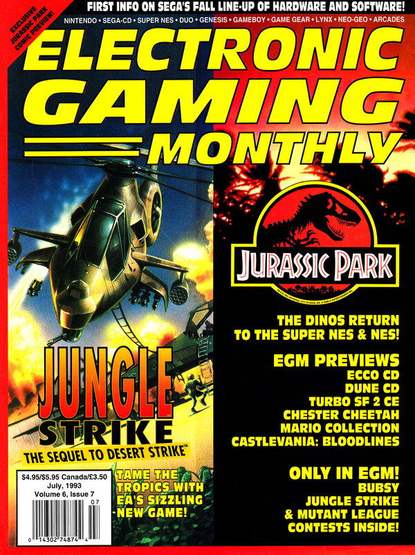 Electronic Gaming Monthly Issue 48 (July 1993) cover